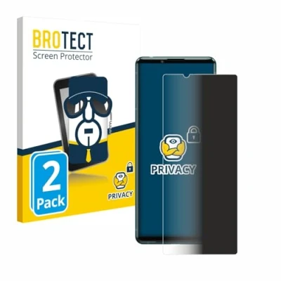 Afbeelding van BROTECT privacy screenprotector voor Sony Xperia 5 III Folie Beschermfolie Blauwlichtfilter (2 Stuks)