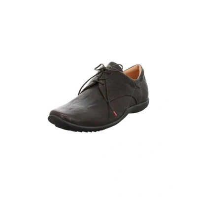 Afbeelding van Think! Herenschoenen, duurzaam verwisselbaar voetbed, veterschoenen, 3000 espresso, 43.5 EU