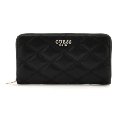 Afbeelding van Guess Dames Portemonnee Zwart SWQG9632163/BLA Laurel