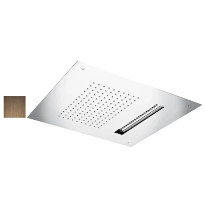 Afbeelding van SB Wire Temptation XL Regendouche inbouw 2 straals PVD Koper 1208955676