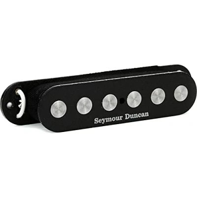 Afbeelding van Seymour Duncan SSL 4 Quarter Pound Strat Middle RWRP Black gitaarelement