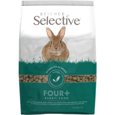 Afbeelding van 4x Supreme Science Selective Rabbit Konijnenvoer Mature 1,5 kg