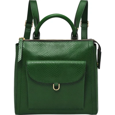 Afbeelding van FOSSIL Vrije tijd rugzak Schoudertas Parker Mini Backpack Medium Green Groene