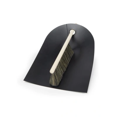 Afbeelding van Normann Copenhagen stoffer en blik zwart