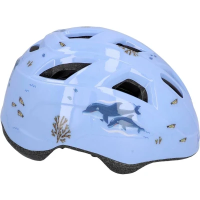 Afbeelding van FISCHER FAHRRAD Plus Dolphin XS/S Kinderhelm Blauw Confectiemaat: Hoofdomvang: 48 54 cm