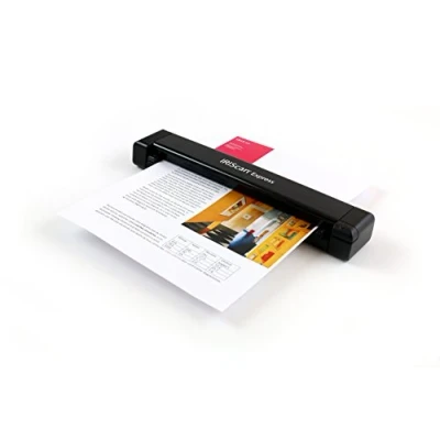Afbeelding van IRIScan Express draagbare scanner documentscanner A4 8PPM v4: gratis PDF editor, simplex, USB voeding, scanner, Scan naar Word, PDF, XLS, visitekaartjes outlook, kwitantiescanner Win