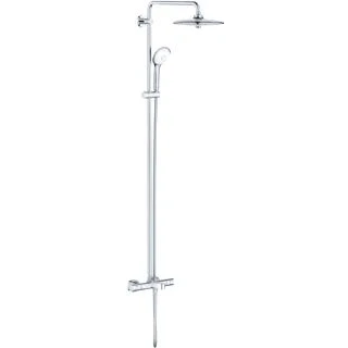 Afbeelding van Grohe Euphoria douchesysteem Ø 260 mm met badtherm CoolTouch chroom