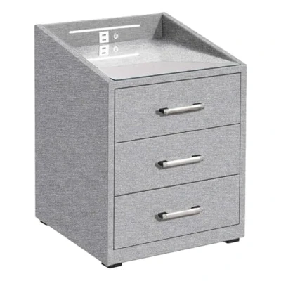Afbeelding van Emob Nachtkastje Grijs 47cm