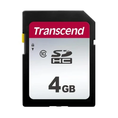 Afbeelding van Transcend 300S Flashgeheugenkaart 4 GB Class 10 SDHC