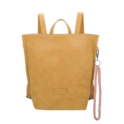 Afbeelding van Fritzi aus Preussen Fritzi33N Vintage Honey Mustard Backpack, één maat, Mustard, Eén Maat