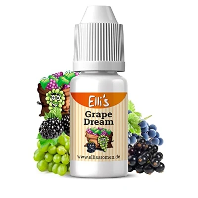 Afbeelding van Ellis Aromen Grape Dream NATURIDENTIEKE levensmiddelaroma voor gerechten en dranken 10 ml