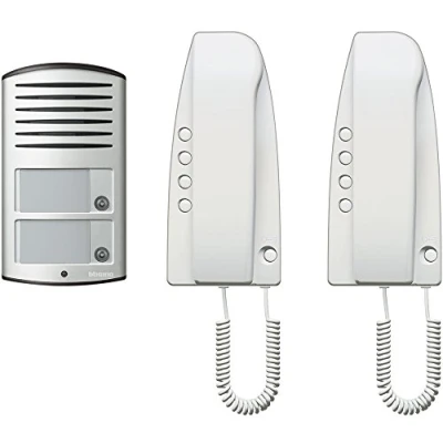 Afbeelding van Legrand audiokit analoog 2drukkn linea buitenpost alu met sprint binnenpost bt363221