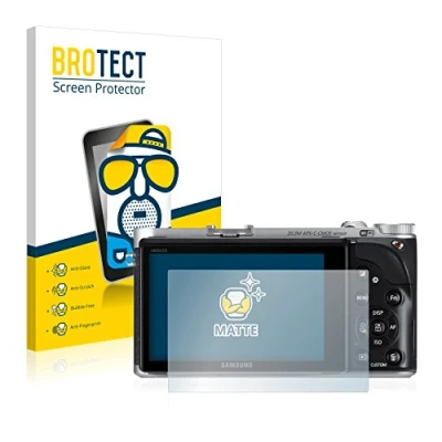 Afbeelding van BROTECT (2 Stuks) Antireflecterende Beschermfolie voor Samsung NX300 Anti Glare Screen Protector, Mat, Ontspiegelend