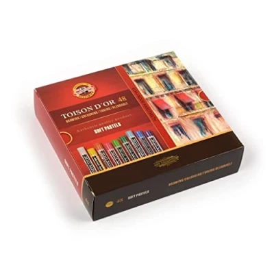 Afbeelding van Pastelkrijt Koh I Noor Toison 8516 rond 48 stuks assorti
