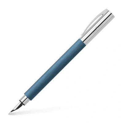 Afbeelding van Vulpen Faber Castell Ambition blauw EF