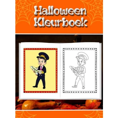 Afbeelding van Leuk halloween kleurboek voor kinderen