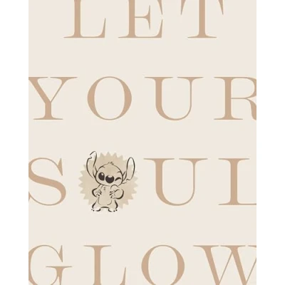 Afbeelding van Komar Artprint Disney Lilo and Stitch Soul Glow 40 x 60 cm (breedte hoogte) kinderkamer, decoratie (set)