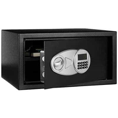 Afbeelding van Amazon Basics Elektronisch combinatieslot kluis, 28 l, zwart