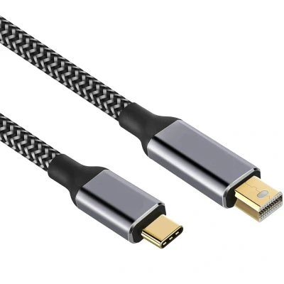 Afbeelding van 0.5 m USB C naar mini DisplayPort kabel