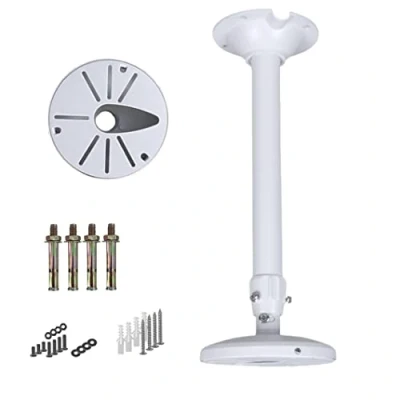 Afbeelding van WiTi 6 inch Base Uitschuifbare Pole Mount Beugel voor CCTV IP Camera&#039;s, 40CM 60CM Verstelbare Montagebeugel Beveiliging Surveillance Camera Systeem, Massief Metaal Binnen en Buiten