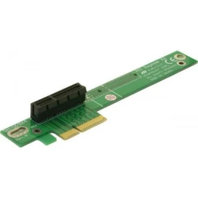 Afbeelding van PCIe riser kaart x4 1U rechts Delock
