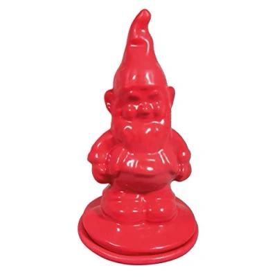 Afbeelding van Rayher 34446000 latex gietvorm tuinkabouter, 6 x 12,5 cm, ideaal voor het gieten van creatief beton, Raysin gietpoeder, keramisch poeder, zeep, was etc., wit