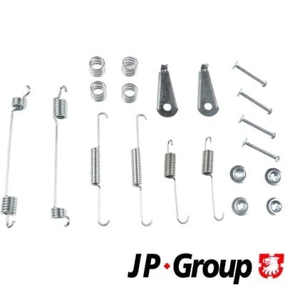Afbeelding van JP GROUP 4063952210 Toebehoren, remschoen Achteras NISSAN: Micra II Hatchback (K11) 1.0 i 16V, 1.3 1.5 D, 1.4 16V 1992 2003