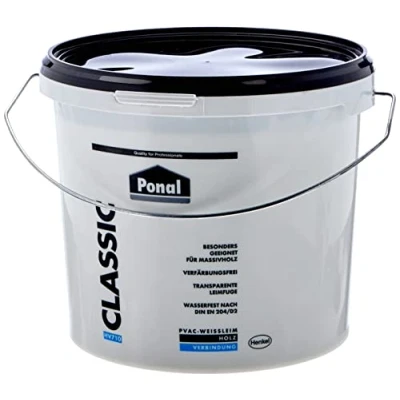Afbeelding van Ponal Houtlijm Classic, oplosmiddelvrij, emmer van 5 kg