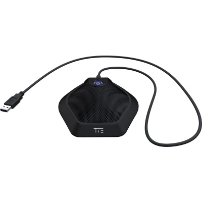 Afbeelding van USB Boundary Conference Microfoon (TG11) Capsule (voor recording en zendervergaderingen, geïntegreerd popfilter, Omnidirectioneel, Plug &amp; Play, Mute, LED display, stabiele metalen behuizing