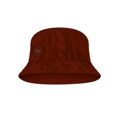 Afbeelding van Buff Unisex&#039;s Açai Trek Bucket Hat, Brick, L/XL