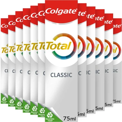 Afbeelding van 12x Colgate Total Tandpasta Original 75 ml