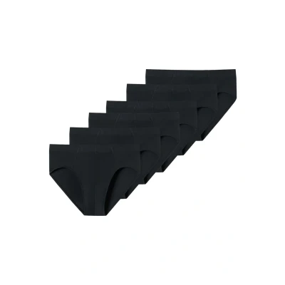 Afbeelding van Schiesser 6 PACK Slip, Heren, Maat: Small, Schwarz