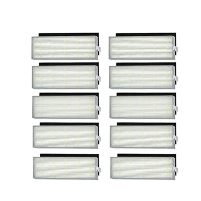 Afbeelding van WuYan 10Pcs Spons +10Pcs Filters Voor Ilife Reiniging Robot Vervanging Chuwi A4 A4S A6 Stofzuiger Hepa Filter