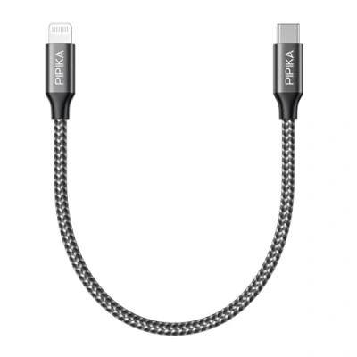 Afbeelding van PIPIKA USB C naar Lightning kabel, 0,5 m, MFi gecertificeerd, oplaadkabel, compatibel met iPhone 13 Pro Max/13/12 Mini/12/11/11 Pro/XR/XS/X/SE2/8/8 Plus