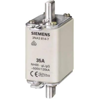 Afbeelding van Siemens 3NA3832 NH zekering Afmeting : 00 125 A 500 V/AC, 250 V/AC 3 stuk(s)