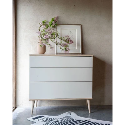 Afbeelding van Quax Commode Flow White &amp; Oak