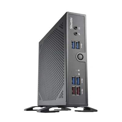 Afbeelding van Shuttle XPC slim Barebone DS50U, Intel Celeron 7305, 2x LAN (1x 2,5Gbit, 1x 1Gbit), 1xCOM,1xHDMI,1xD (Intel 7305),