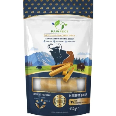 Afbeelding van Pawfect Chew Yak Kaas Bars MEDIUM 130 GR