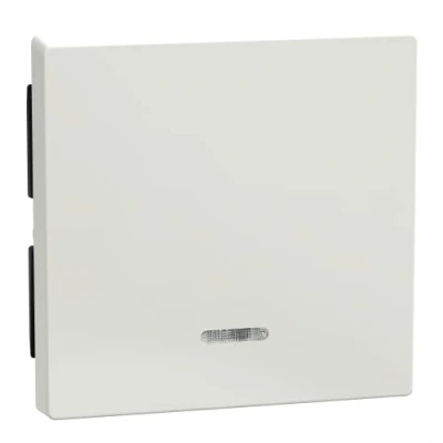 Afbeelding van Merten 436019 Controleschakelaar Afdekking System M, 1 M Smart, Plan, Creativ Polar wit (glanzend)