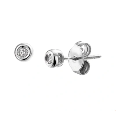 Afbeelding van Trendjuwelier huiscollectie Oorknoppen Diamant 0.04ct (2x0.02ct) H SI