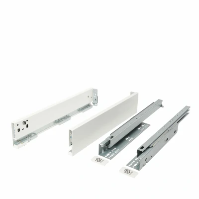 Afbeelding van Zelfbouwlade Strong Max Softclose, ladehoogte 89 mm Wit