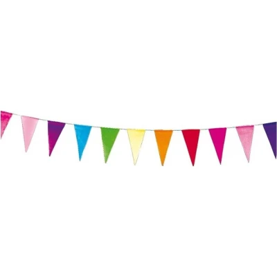 Afbeelding van Haza Original Vlaggenlijn Multicolor Wimpel 10 Meter