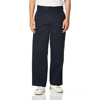Afbeelding van Dickies Mannen Flex dubbele knie werk broek losse rechte pasvorm