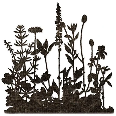 Afbeelding van Sizzix Thinlits Die Flower Field van Tim Holtz, 665369, veelkleurig, één maat