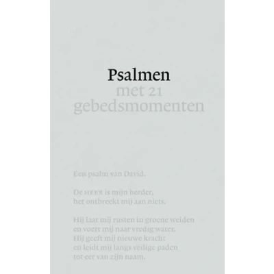 Afbeelding van Psalmen (Hardback)