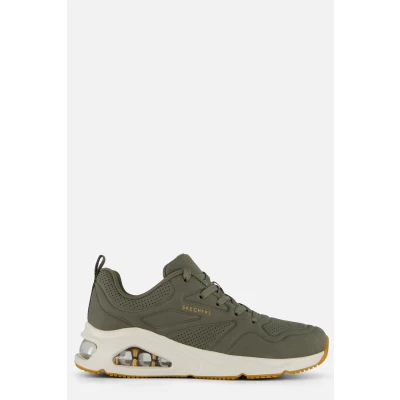 Afbeelding van Skechers Tres Air Uno Sneakers groen Textiel Dames Maat 40