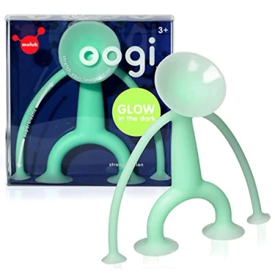 Afbeelding van Bilibo Oogi Glow In The Dark Actiefiguur Groen 13 Cm