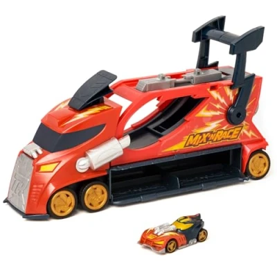 Afbeelding van Carrier Vrachtwagen Magicbox Thunder Truck T Racers Mix &#039;n Race 23 x 35 12 cm