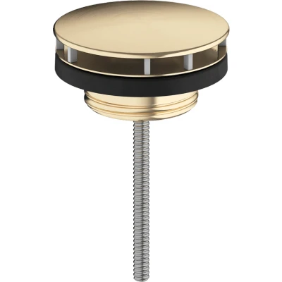 Afbeelding van Hansgrohe afvoerplug voor wastafel zonder overloop Brushed
