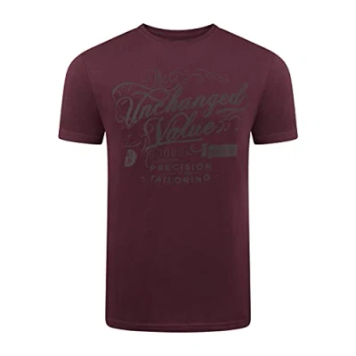 Afbeelding van riverso heren T Shirt RIVLeon ronde hals korte mouwen Tee Print Regular Fit 100% katoen Groen Blauw Wit Grijs Rood Oranje S M L XL 2XL 3XL 4XL 5XL